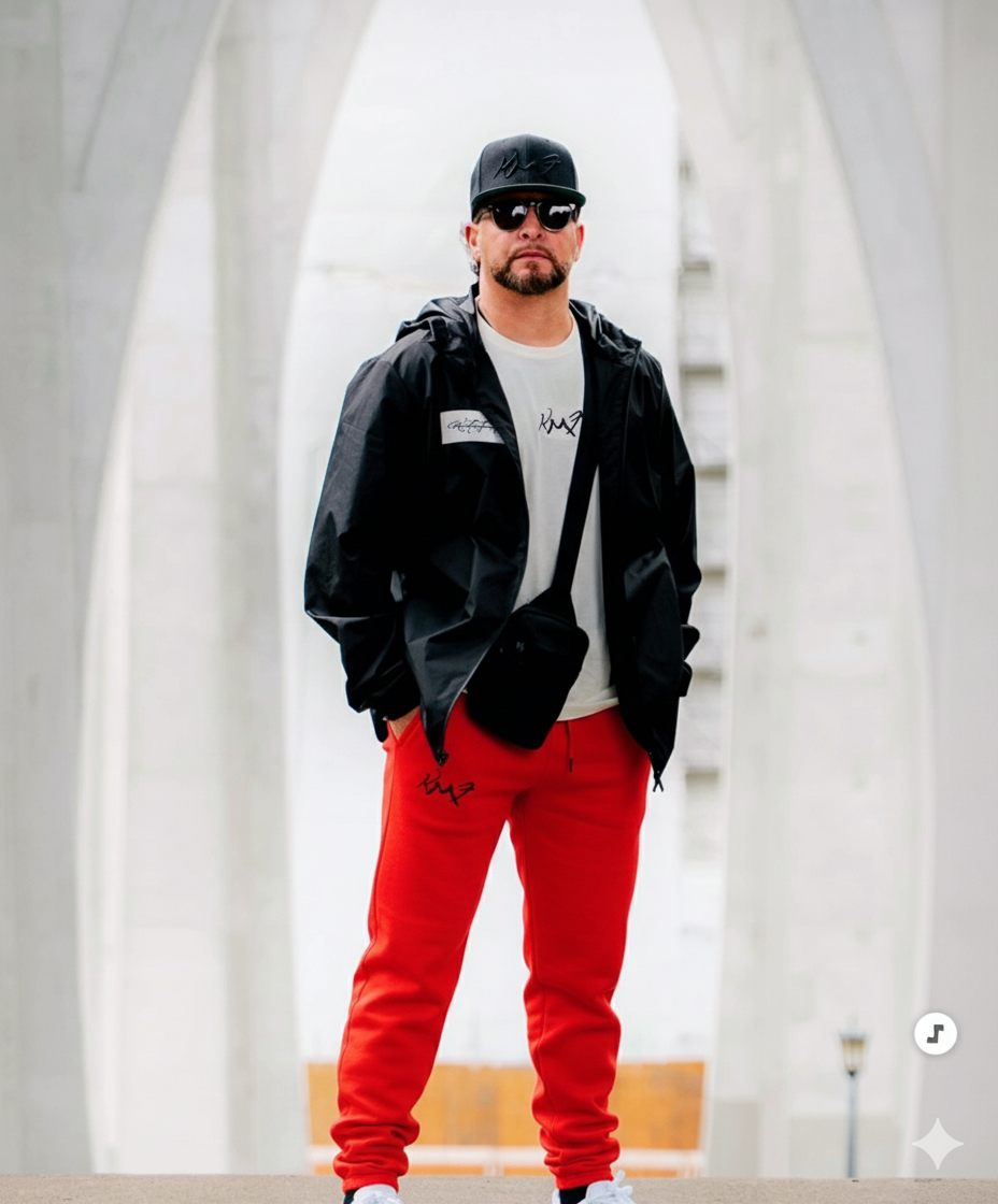 Red Sweatpants